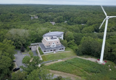 Man measures the soil