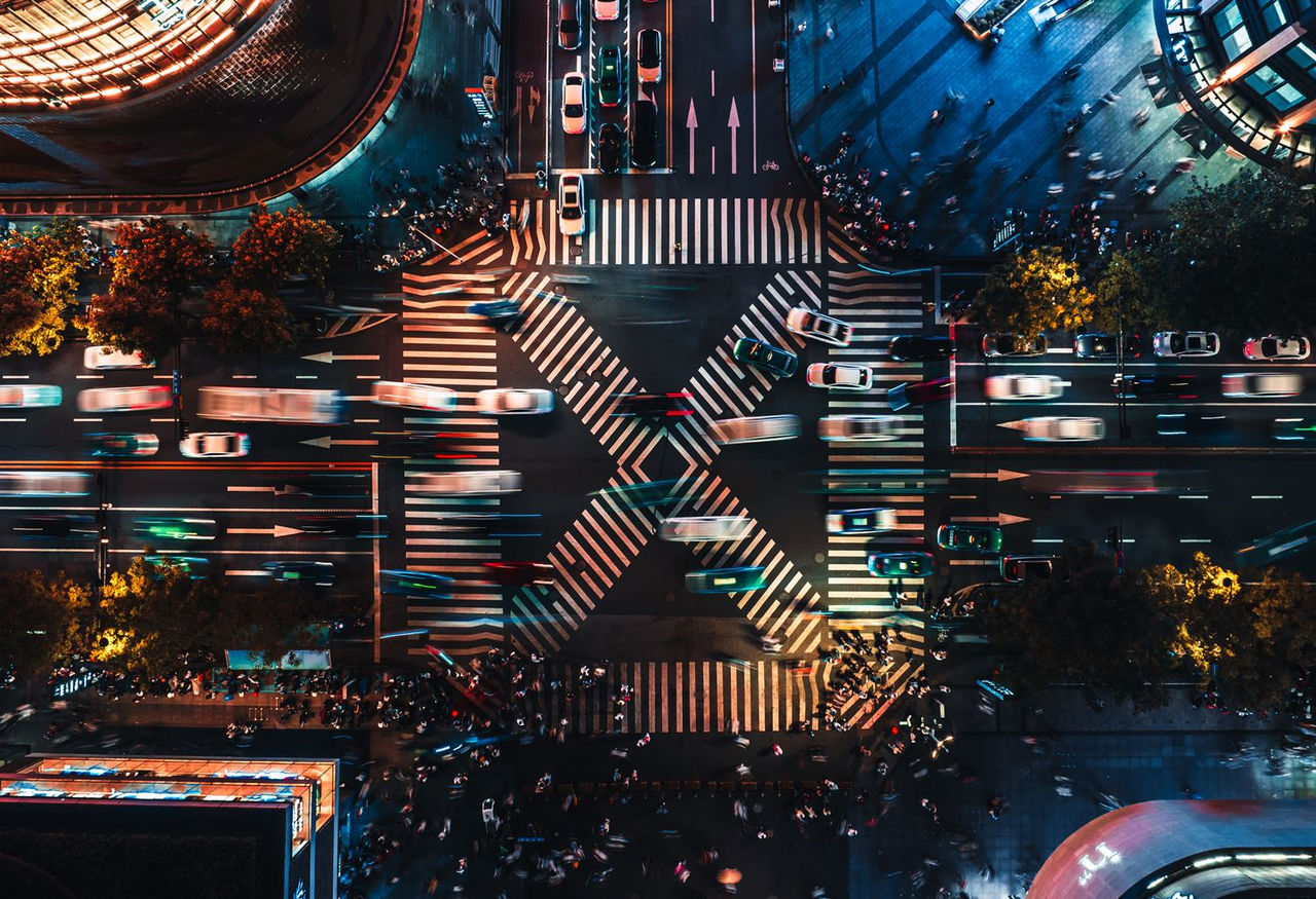 Crosswalk traffic