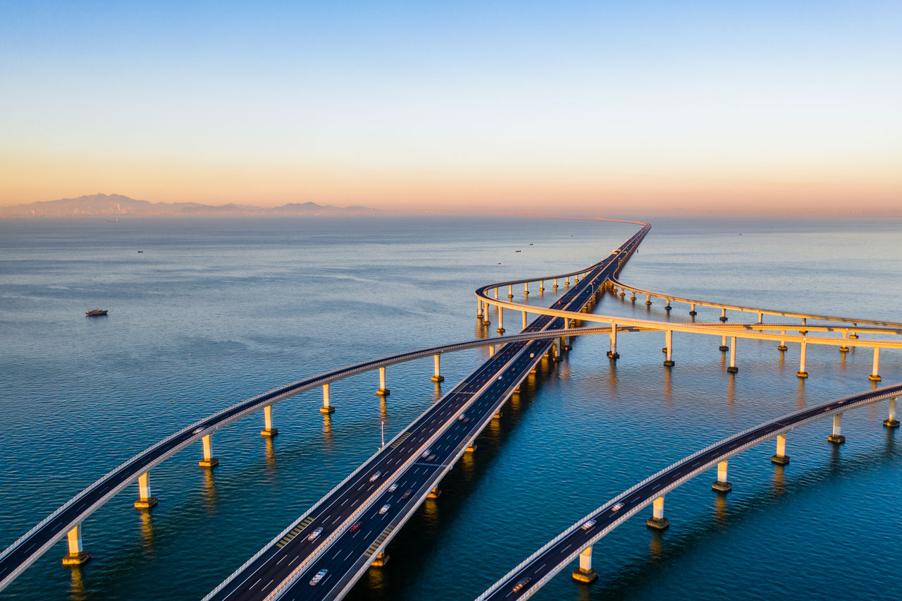 Jiaozhou Bay Bridge of Qingdao, Shandong Province, China