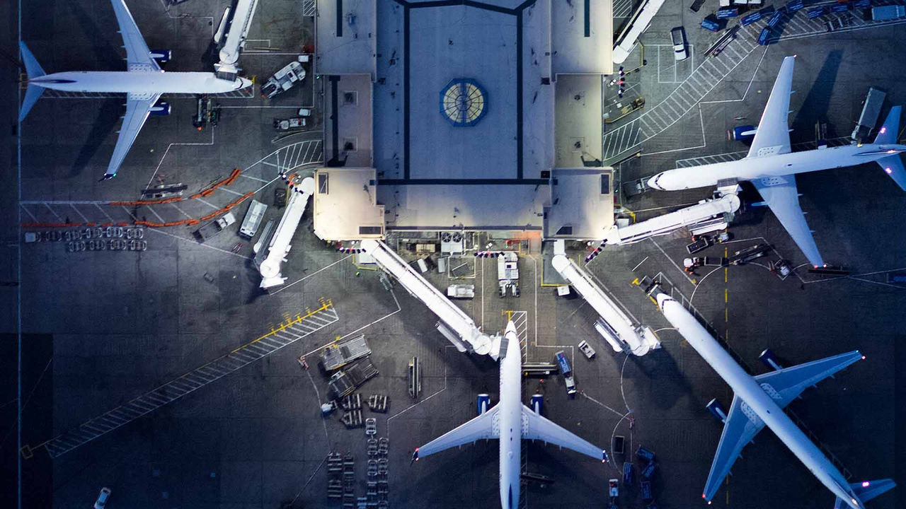 Airport control tower